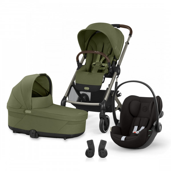 CYBEX Gold Balios S LUX 3in1 - Moss Green/Magic Black
